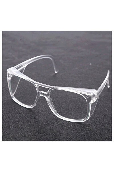 Choice Transparent Clear Protective Safety Glasses Transparent White Anti Imp...