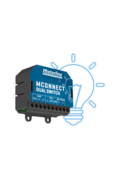 MOTORLİNE Modul comanda lumini - MCONNECT-DUAL-SWITCH