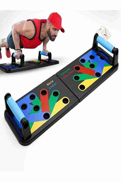 View star Viewstar 9-in-1 Push Up Board Fitness System – Color-Coded Pushup B...