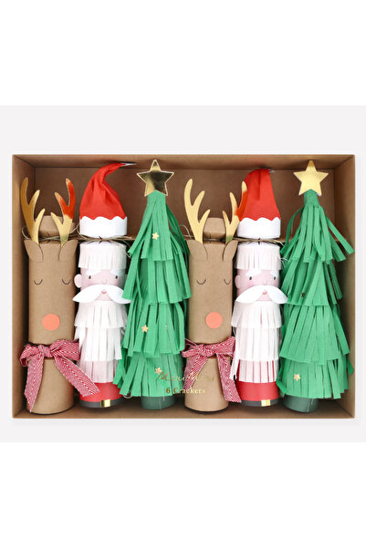 Meri Meri - Noel Baba Sürpriz Toplar - 6 Adet
