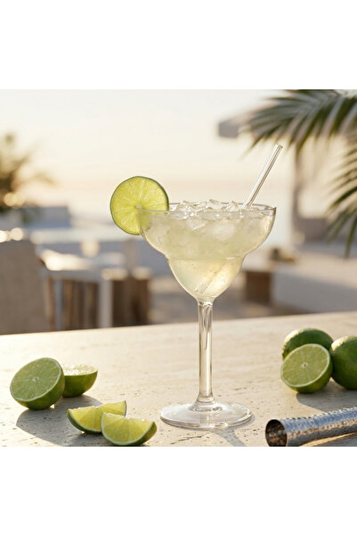 Mayden Concept Buz Görünümlü Kırılmaz Margarita Bardağı 350 ml Polikarbon Sun...