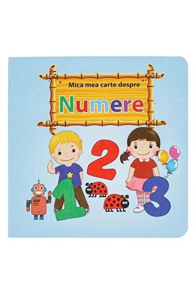 CATIANO Carte cartonată "Micul meu cartonaș despre numere" - 10F
