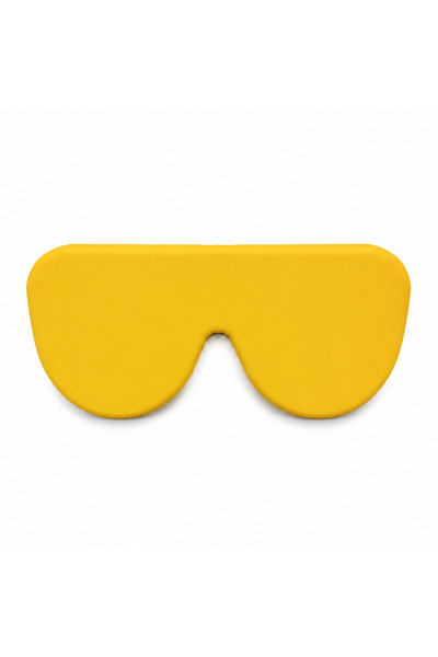 Generic Brand Yellow foldable case for glasses lenses, Compact and Lightweigh...