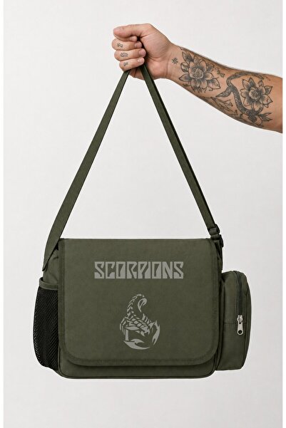 Fuddy Moda Unisex Rock Band Scorpions Printed Messenger Bag