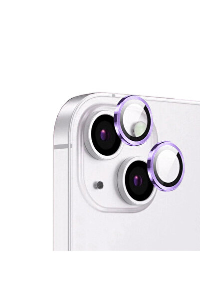 sickossi iPhone 14 Camera Lens Protector Sapphire Non-Distorting Image Qualit...