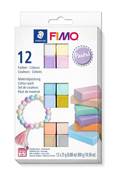 Generic Brand Set moale 12x25g Pastel (8023 C12-3)