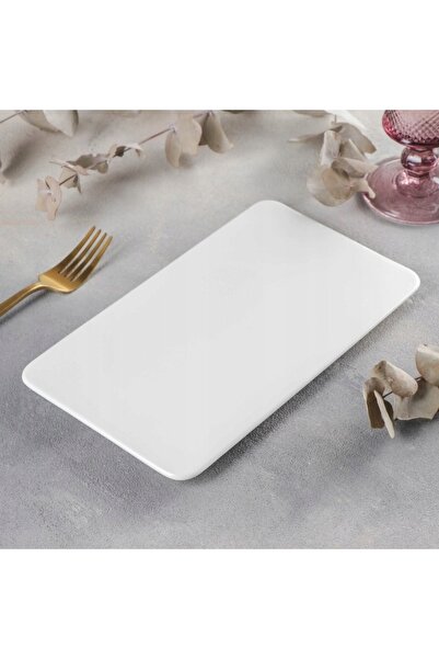 NO BRAND Platou dreptunghiular pentru gustări și sushi 30 cm Wilmax PORCELANĂ
