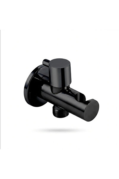 Black even Wall-Mounted Bracket with Integrated Side Support Black - Black Dawn
