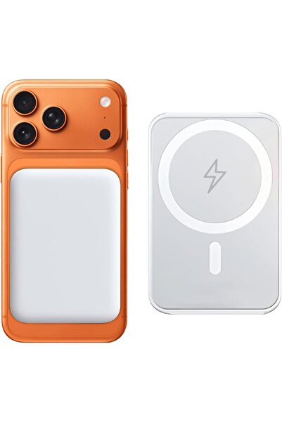 UrbanX URBANNX Magnetic Wireless Power Bank, 5000mAh, Fast Charging with USB-...
