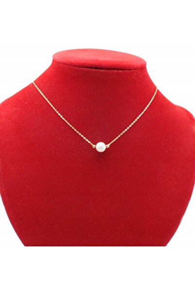 NO BRAND SET DE BIJUTERII PLACATE CU AUR, 3 piese, OȚEL CHIRURGICAL, PERLE