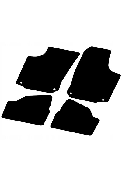 NO BRAND Covorașe auto velur pentru OPEL CORSA C 2000-2006
