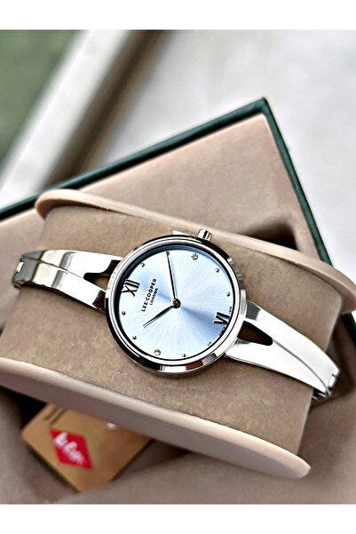 Lee Cooper Special Design Steel Cord Silver Color Women Wrist Watch Lc08308Mr