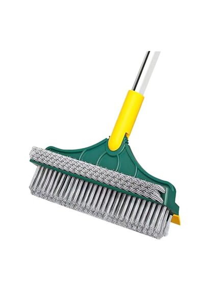 Generic Brand Multi-Functional 3-in-1 Floor Scrubbing Brush with Long Adjusta...