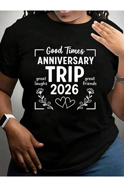 26LIK تي شيرت أسود برسومات لذكرى الزواج 2026 للأزواج والزوجة لقضاء شهر عسل أو...