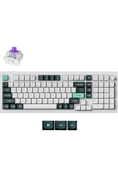 Keychron Q5 HE QMK Q5H-P1 Ασύρματο Μηχανικό Πληκτρολόγιο Gaming με διακόπτες ...