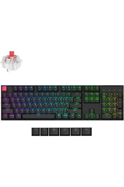Keychron K10 V2 K10X-H1 Ασύρματο Μηχανικό Πληκτρολόγιο Gaming με διακόπτες Su...
