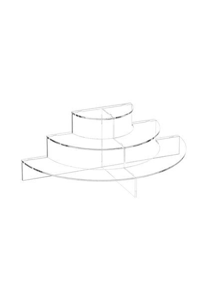 Generic Bukela Acrylic Risers Display Stand Cupcakes Dessert Table Display St...