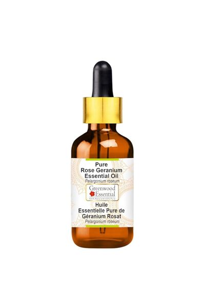 Generic Brand Greenwood Essential Pure Rose Geranium Essential Oil (Pelargoni...