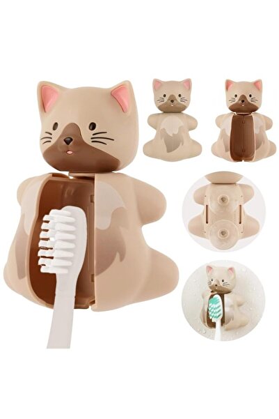 Generic Flipper Fun Animal Hygienic Toothbrush Holder with Suction Cup for Ki...