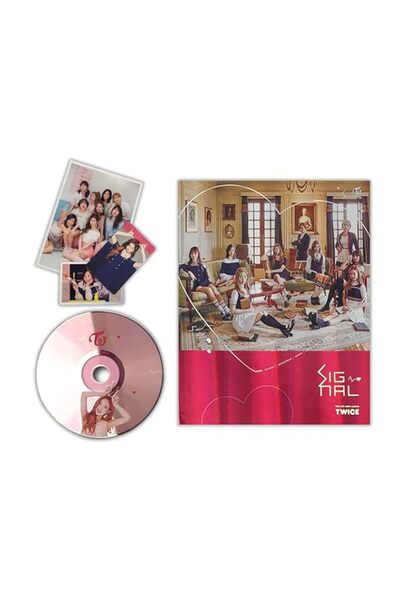 Generic Brand TWICE - 4th Mini Album [SIGNAL] (A Ver.) CD + Photobook + Photo...