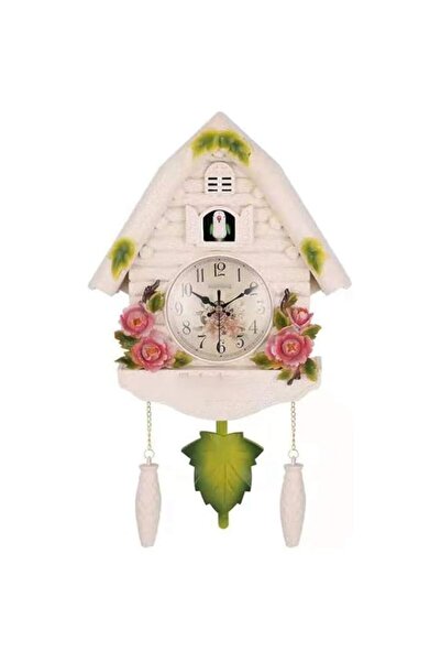 Generic Brand THE WHITE SHOP Cuckoo Clock Living Room Wall Clock Bird Cuckoo ...