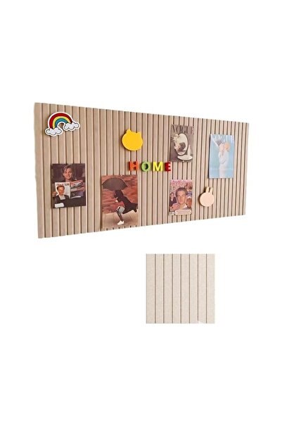 Generic Brand 80cm x 180cm Large Ribbed Felt Bulletin Board, 6 Pack 9mm Thick...