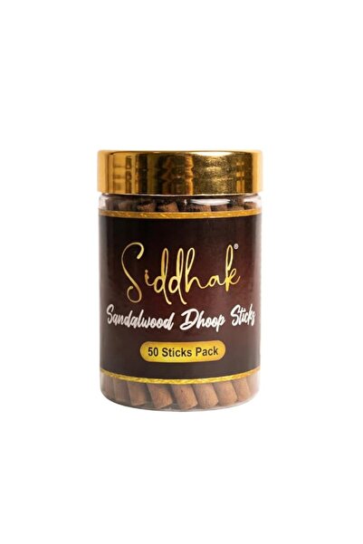 Generic Brand Organic Sandalwood Dhoop Sticks with Free Holder (50 Count) | N...
