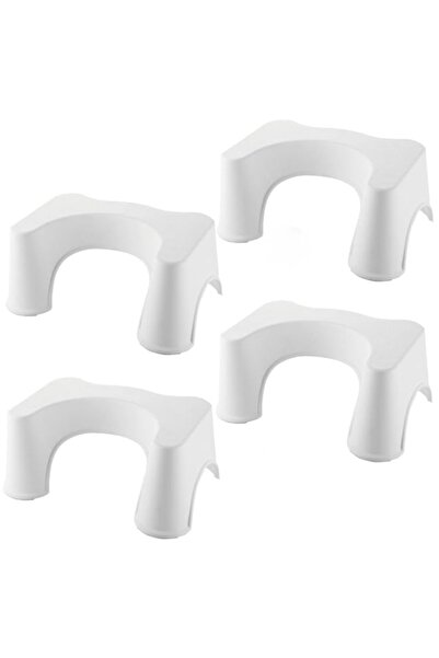 Generic SKY-TOUCH 4PCS Non Slip Toilet Squat Stool, Plastic Step Potty Stool ...