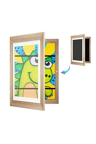 Generic Brand Kids Artwork Frames Changeable - Front Opening Kids A4 Artwork ...