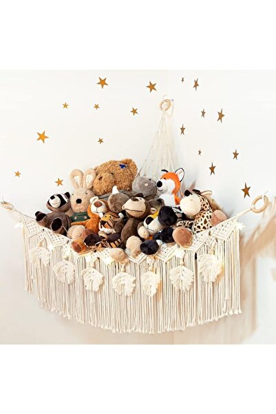 Generic ANROYE Stuffed Animal Hammock Boho Toy Storage Organizer Hanging Stuf...