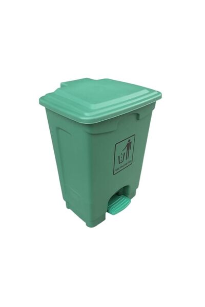 Generic Plastic Pedal operated Garbage Bin 20L Green