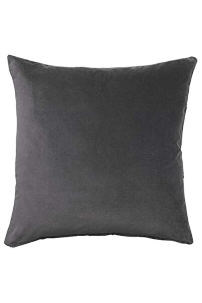 Generic Brand TML Sanela Home Decor Bedding Cushion Cover, Dark Grey, 65X65 Cm