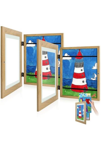Generic Brand Golden State Art, Kids Art Frames Front Opening Holds 50 Pack, ...