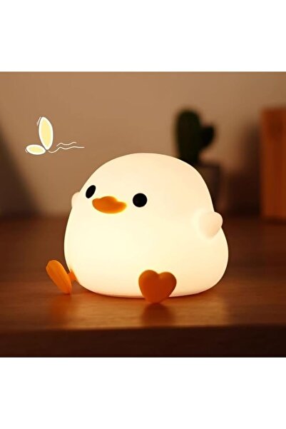 Generic DoDo Duck Night Light, Cute Duck Lamp, Soft Silicone Dimmable Nursery...