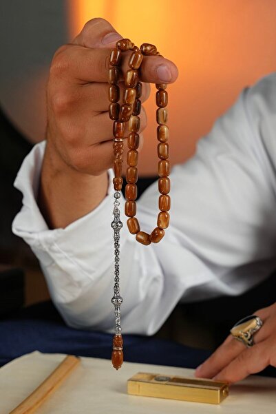 dergah tesbih Master Yusuf Cevher Silver Design Kuka Prayer Beads