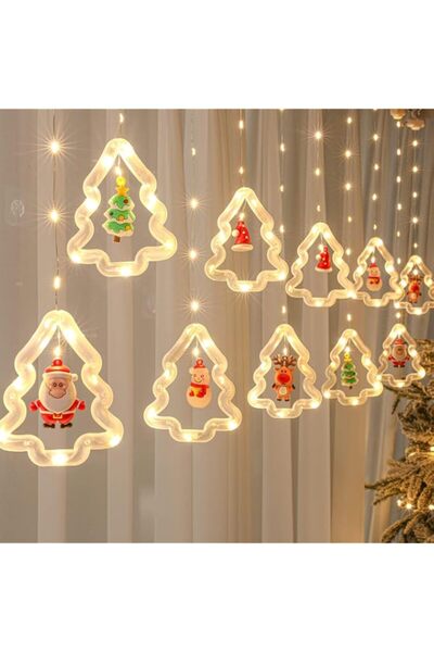 Generic Brand Christmas Tree Lights 120 LED, Waterproof Battery-Operated Stri...
