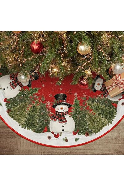 Generic Brand Christmas Tree Skirt 48 Inch Tree Skirt Xmas Decorative Tree Ma...