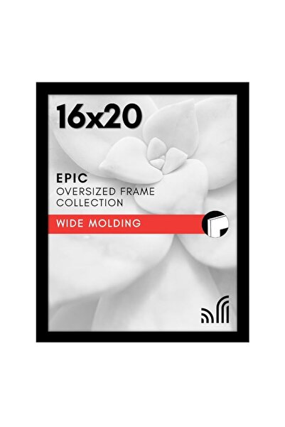 Generic Brand Americanflat 16x20 Poster Frame in Black - Composite Wood with ...