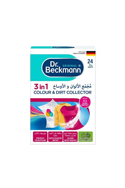 Dr. Beckman Dr. Beckmann 3in1 Colour & Dirt Collector 24 Sheets