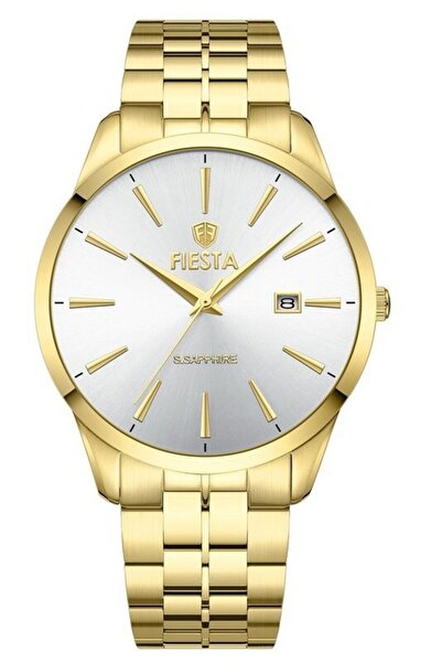 Fiesta F26001M Men's Wristwatch with Steel Strap