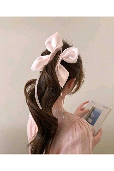 skycott Large Bow Hair Clip – Women's Stylish Ribbon Hair Accessory