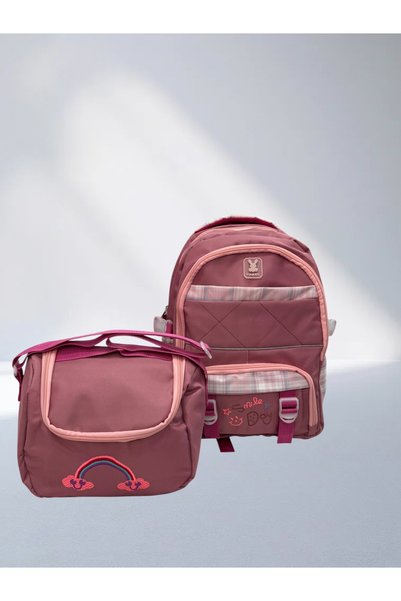 Generic Brand Sevi̇l Clothing Show & School Clothing Pink Plaid Detail 2-Piec...