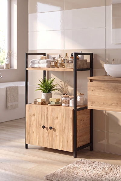 CEMRE EV DİZAYN Banyo Düzenleyici banyo mutfak Rafı Banyo Dolabı Çok Amaçlı D...