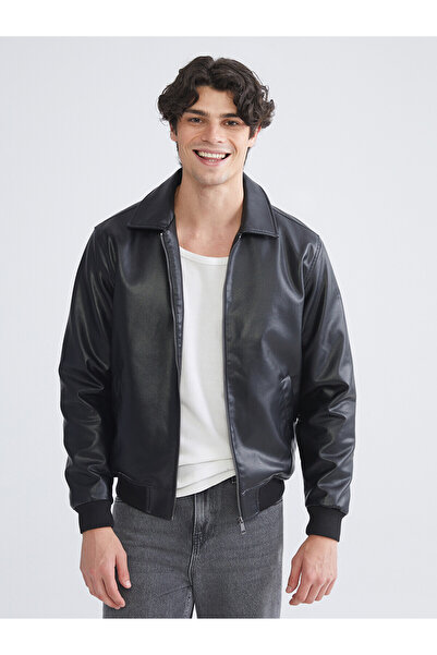 LC Waikiki Özmarka New Season Leather Look Men's Jacket