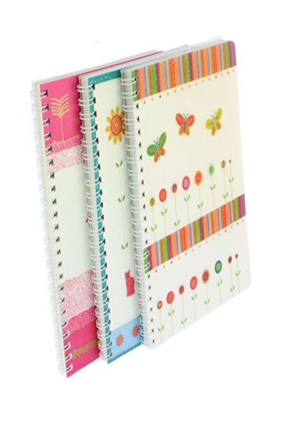 inci çelik aksesuar Spiral Notebook A4 Pp Cover Checkered 160 Yp