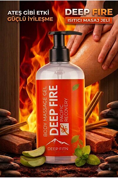 Deep Fire Body Etkili Isıtıcı Masaj Jeli 100 ml | Kas ve Eklem Rahatlatıcı Jel