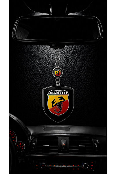 şimika tuning tuningmarketim Abarth Chain Mirror Ornament – Stylish Design, D...