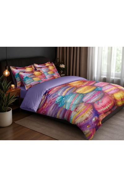 CHIRASO Bedding Set, 5D, Finet, Stretchy Sheet 180x200cm, Duvet Cover 220x240...