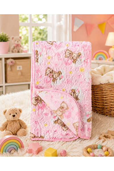 ELITE by Seba Embossed Plush Blanket 110×130