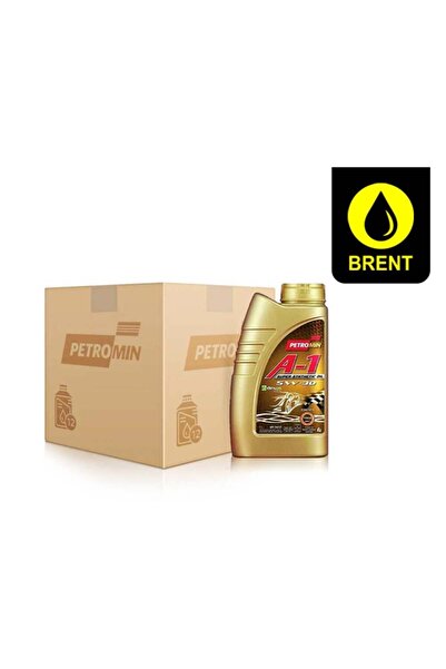 Petromin زيت محرك سوبر A-1 5W-30 اصطناعي بالكامل، 12 عبوة × 1 لتر في الكرتون